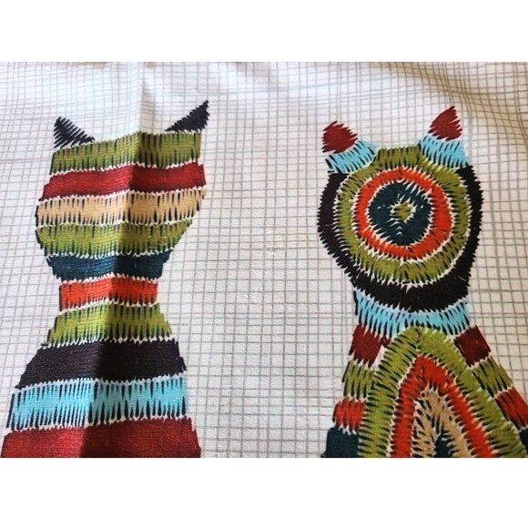 Soft Cat Pillow Cover Decorative Throw Case Multi Sofa Couch Accent Decor 18x18 - Picture 4 of 10